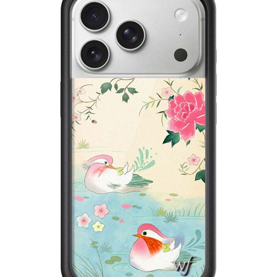 Wildflower iPhone case 17 Pro Lovers Lagoon Pastel Cute