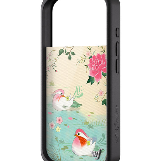 Wildflower iPhone case 17 Pro Lovers Lagoon Pastel Cute