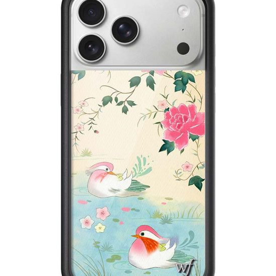Wildflower iPhone case 17 Pro Max Lovers Lagoon Pastel Cute