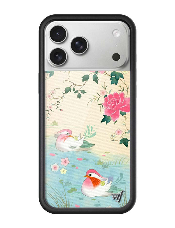 Wildflower iPhone case 17 Pro Max Lovers Lagoon Pastel Cute