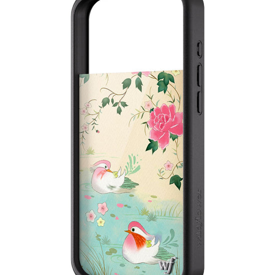 Wildflower iPhone case 17 Pro Max Lovers Lagoon Pastel Cute