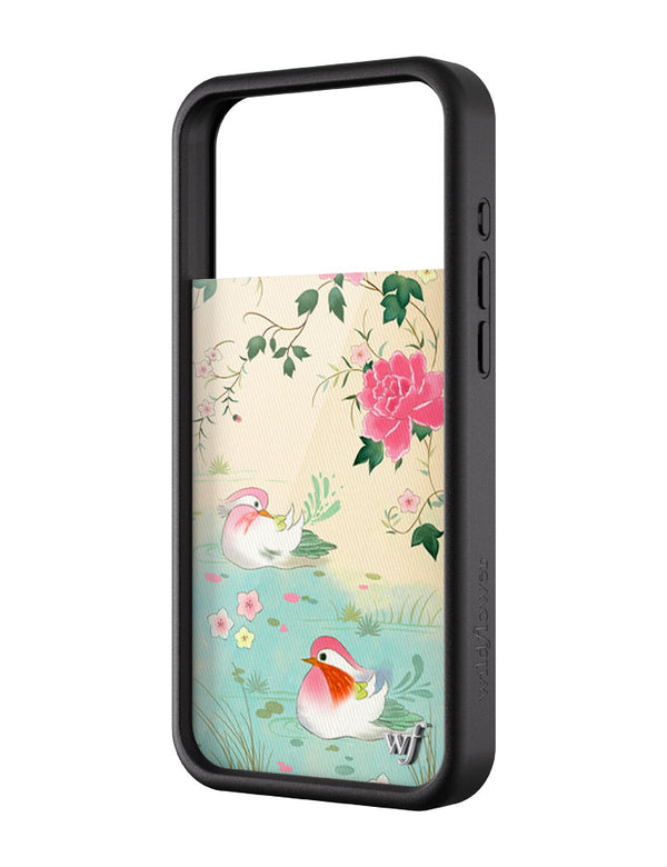 Wildflower iPhone case 17 Pro Max Lovers Lagoon Pastel Cute