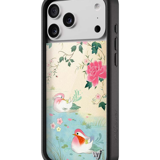 Wildflower iPhone case 17 Pro Max Lovers Lagoon Pastel Cute