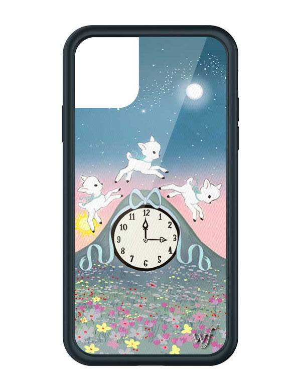 Wildflower iPhone case 11 Laufey Collab Clock Cute