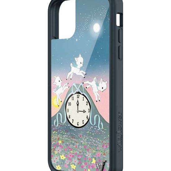 Wildflower iPhone case 11 Laufey Collab Clock Cute