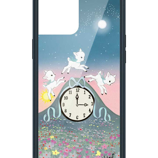 Wildflower iPhone case 12 Pro Max Laufey Collab Clock Cute
