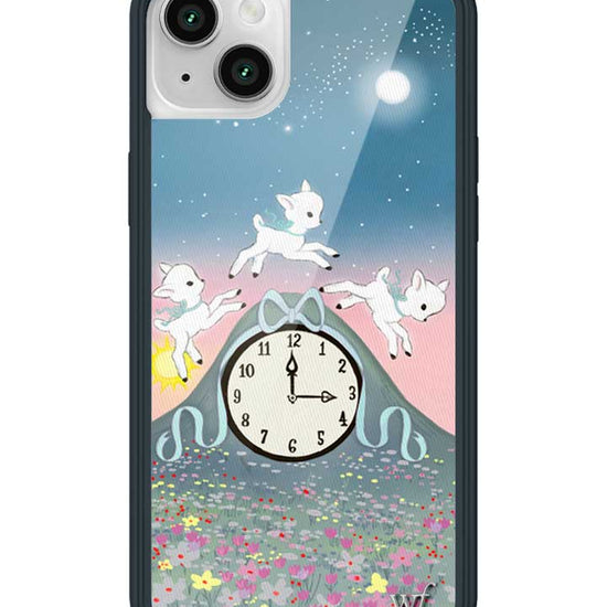 Wildflower iPhone case 13 Laufey Collab Clock Cute