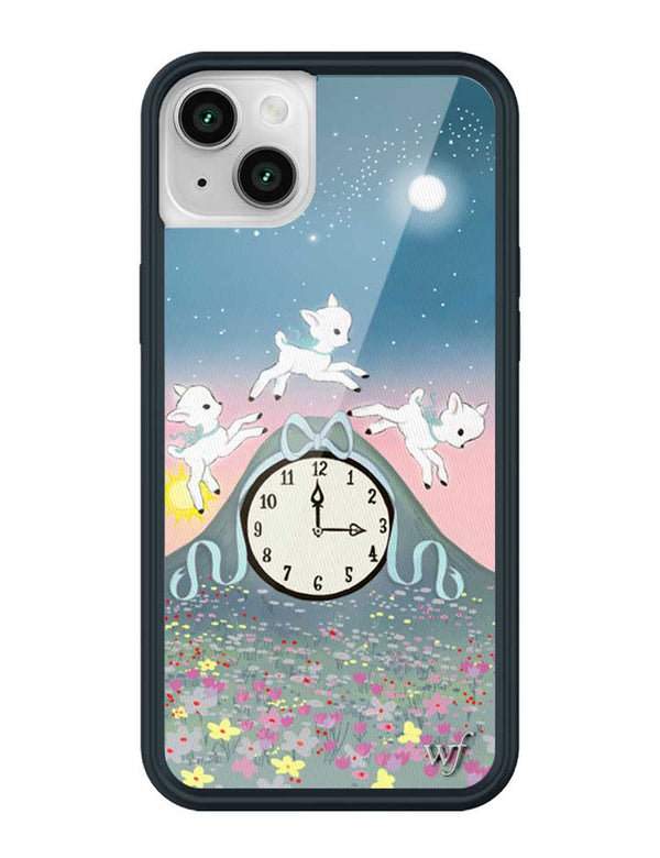 Wildflower iPhone case 13 Laufey Collab Clock Cute
