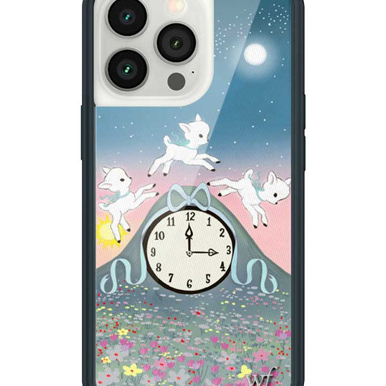 Wildflower iPhone case 13 Pro Laufey Collab Clock Cute
