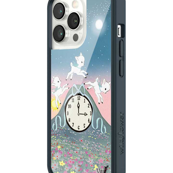 Wildflower iPhone case 13 Pro Laufey Collab Clock Cute