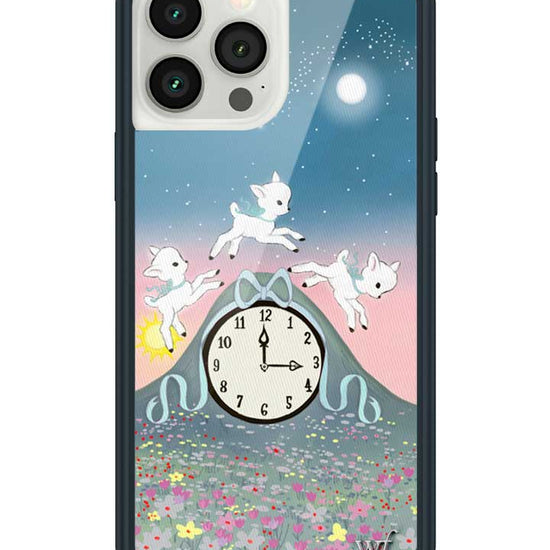 Wildflower iPhone case 13 Pro Max Laufey Collab Clock Cute