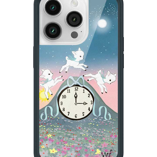 Wildflower iPhone case 14 Pro Laufey Collab Clock Cute