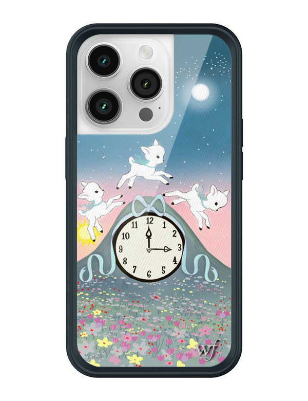 Wildflower iPhone case 14 Pro Laufey Collab Clock Cute