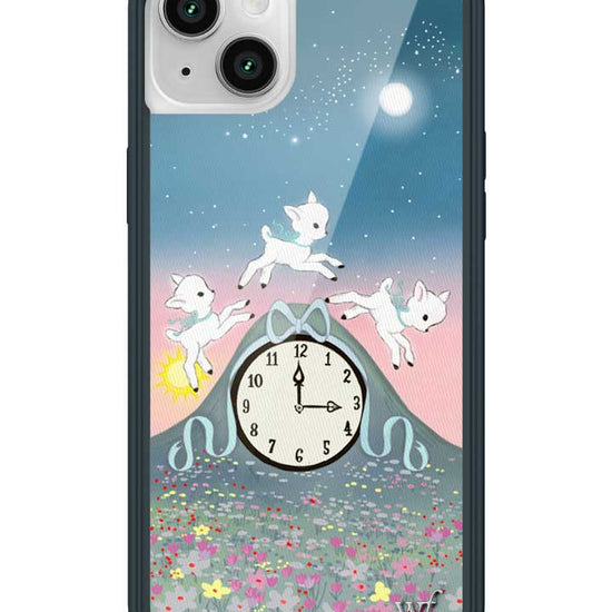 Wildflower iPhone case 14 Plus Laufey Collab Clock Cute
