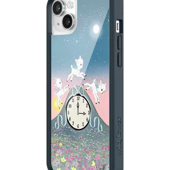 Wildflower iPhone case 14 Plus Laufey Collab Clock Cute