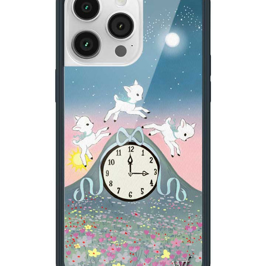 Wildflower iPhone case 14 Pro Max Laufey Collab Clock Cute