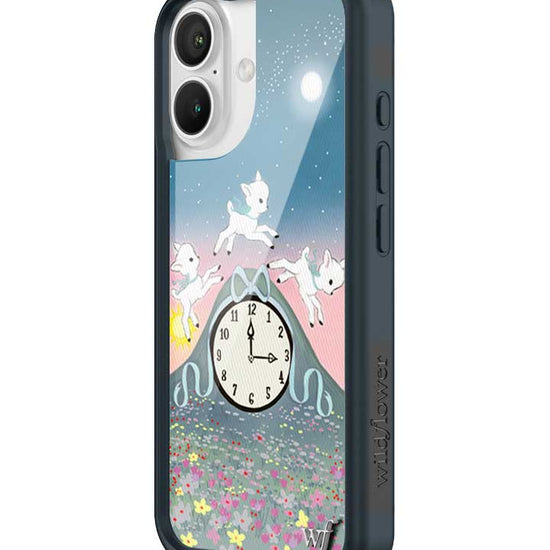 Wildflower iPhone case 16 Laufey Collab Clock Cute