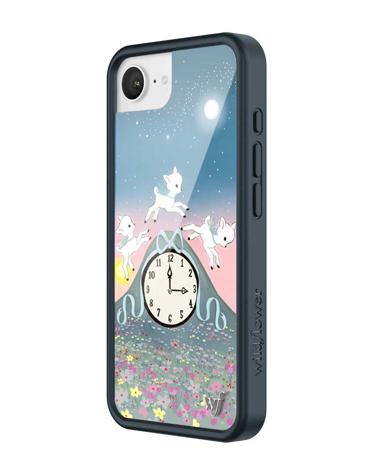 Wildflower iPhone case 16e Laufey Collab Clock Cute