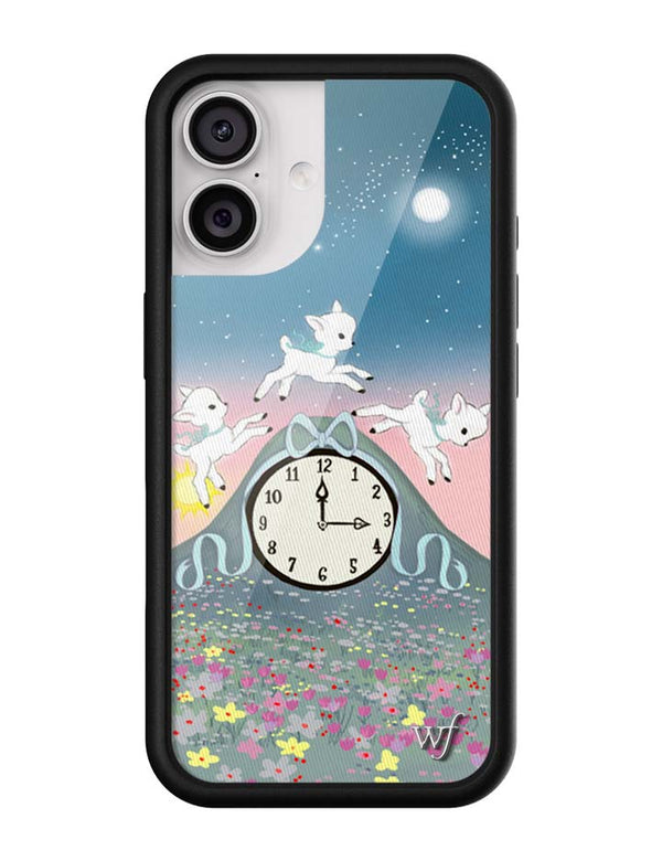 Wildflower iPhone case 17 Laufey Collab Clock Cute