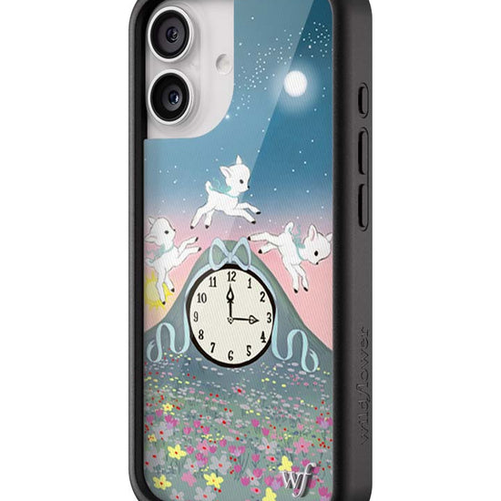 Wildflower iPhone case 17 Laufey Collab Clock Cute