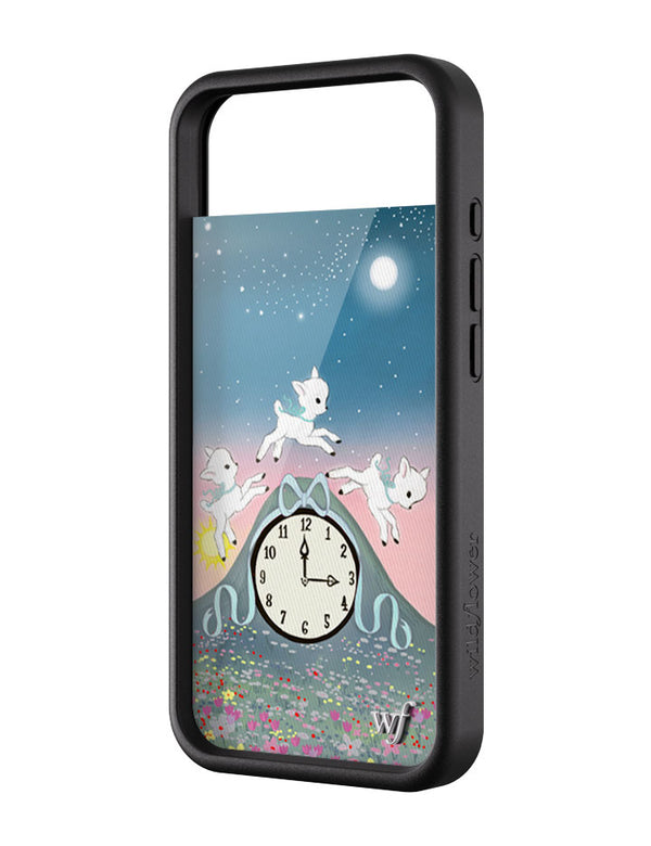 Wildflower iPhone case Air Laufey Collab Clock Cute