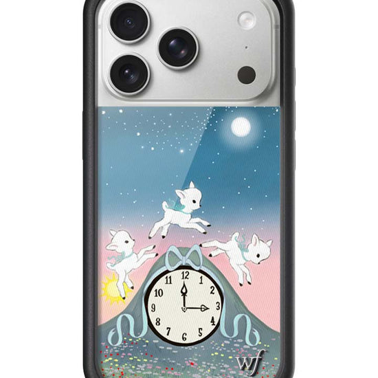 Wildflower iPhone case 17 Pro Laufey Collab Clock Cute