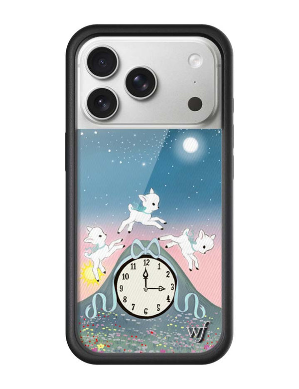 Wildflower iPhone case 17 Pro Laufey Collab Clock Cute
