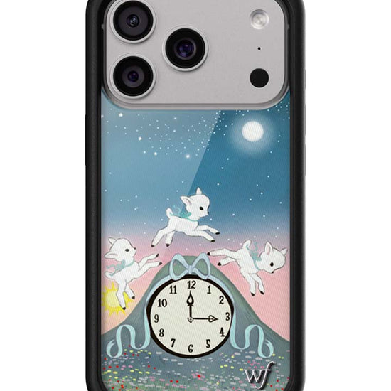 Wildflower iPhone case 17 Pro Laufey Collab Clock Cute