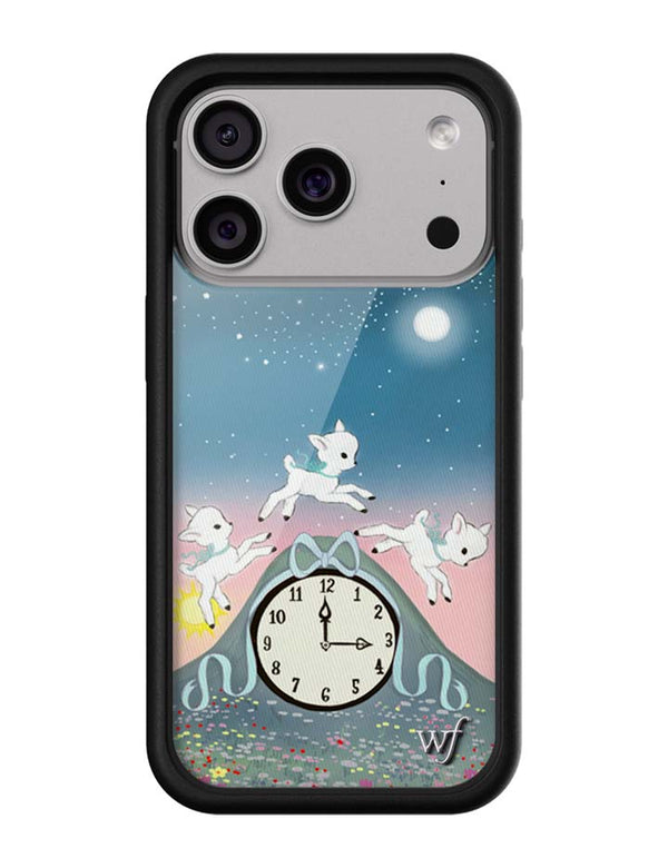 Wildflower iPhone case 17 Pro Laufey Collab Clock Cute
