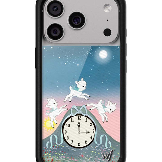 Wildflower iPhone case 17 Pro Laufey Collab Clock Cute