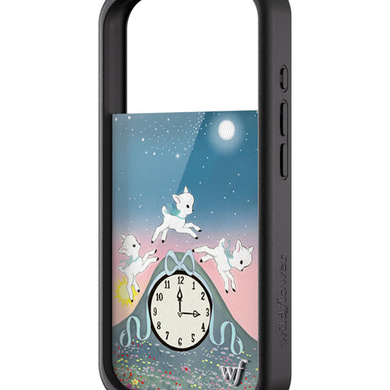 Wildflower iPhone case 17 Pro Laufey Collab Clock Cute