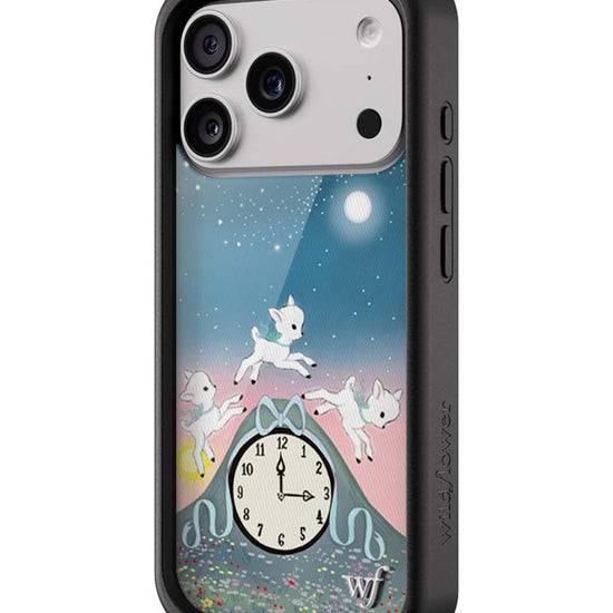 Wildflower iPhone case 17 Pro Laufey Collab Clock Cute