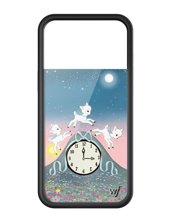 Wildflower iPhone case 17 Pro Max Laufey Collab Clock Cute