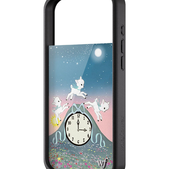 Wildflower iPhone case 17 Pro Max Laufey Collab Clock Cute