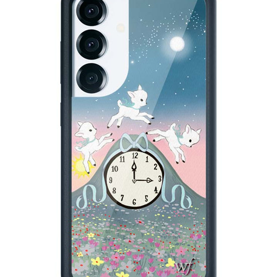 Wildflower Galaxy S25 case Laufey Collab Clock Cute