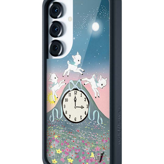 Wildflower Galaxy S25 case Laufey Collab Clock Cute