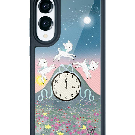 Wildflower Galaxy S25 case Edge Laufey Collab Clock Cute