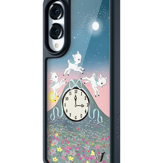 Wildflower Galaxy S25 case Edge Laufey Collab Clock Cute
