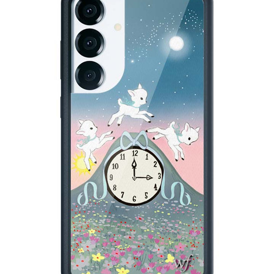 Wildflower Galaxy S25 case Plus Laufey Collab Clock Cute