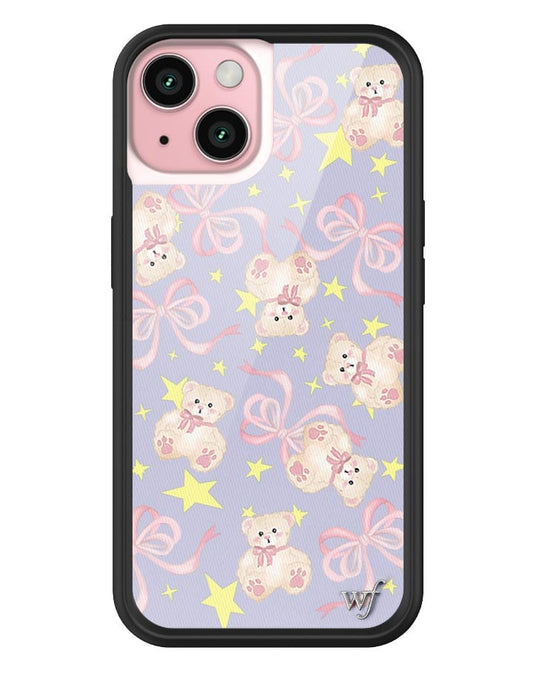 wildflower bear-y bow dream iphone 15 case