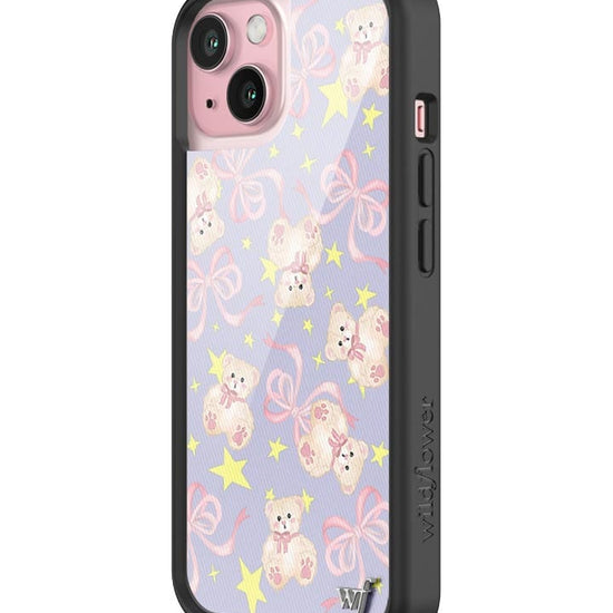 wildflower bear-y bow dream iphone 15 case