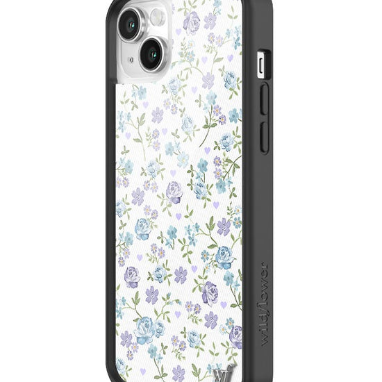 Lilac and Blue Floral