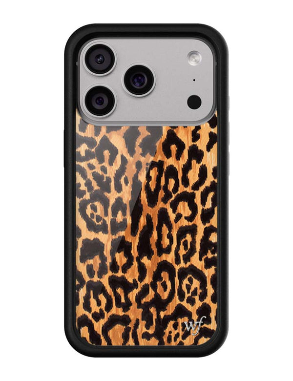 Wildflower Leopard Love iPhone 17 Pro Case