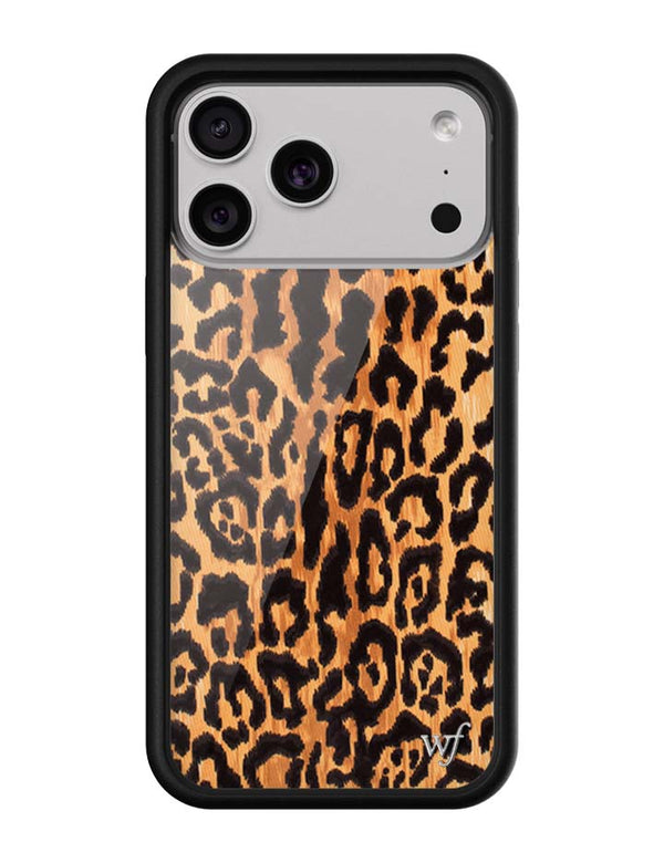 Wildflower Leopard Love iPhone 17 Pro Max Case