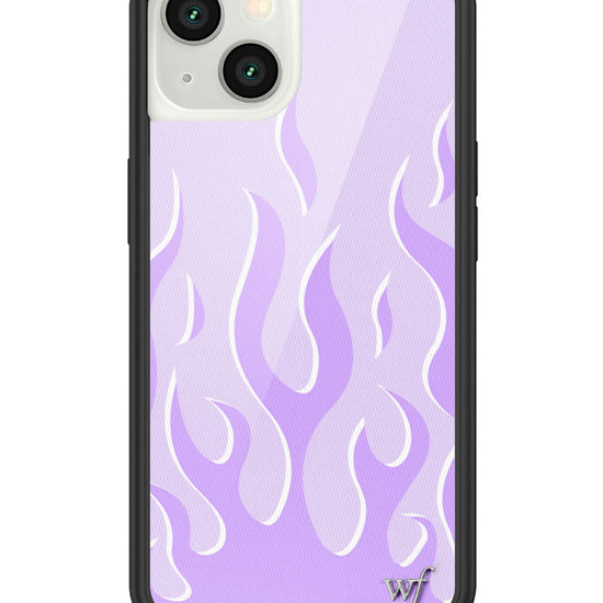 wildflower lavender flames iphone 13