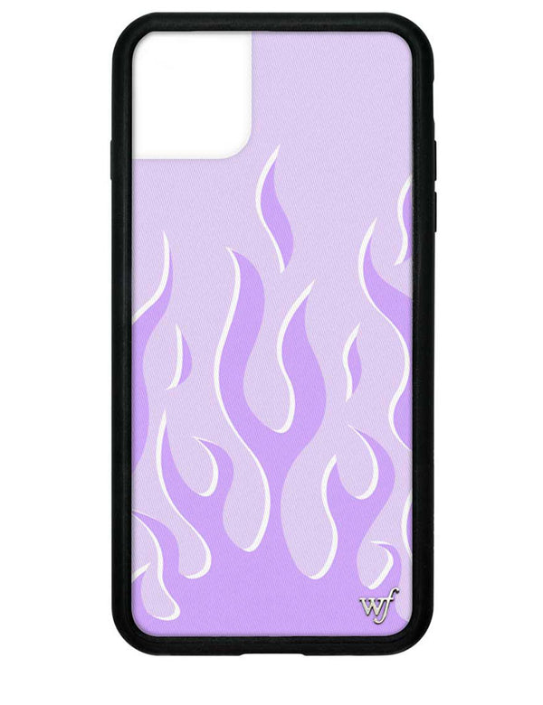 Wildflower Lavender Flames iPhone 11 Pro Max Case