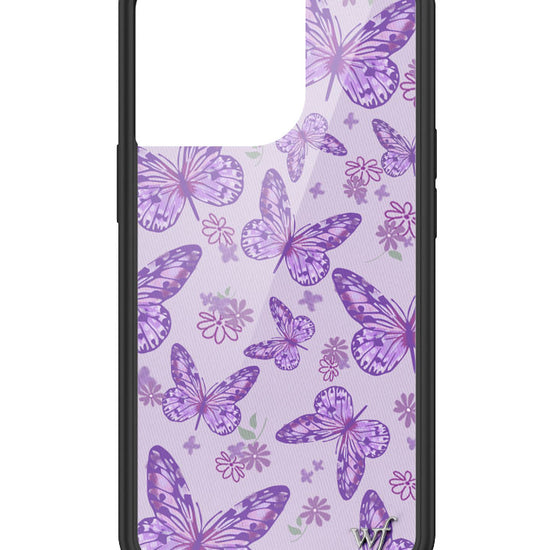 Wildflower Lavender Butterfly iPhone 13 Pro Case