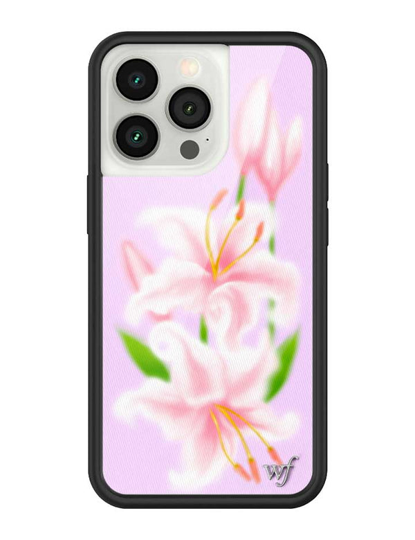 Wildflower iPhone case 13 Pro Sweet Lily Lilac Cute