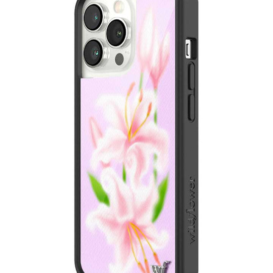 Wildflower iPhone case 13 Pro Sweet Lily Lilac Cute