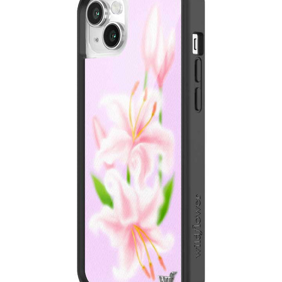 Wildflower iPhone case 14 Plus Sweet Lily Lilac Cute